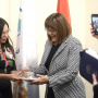 15 October 2019 National Assembly Speaker Maja Gojkovic and the Parliament Speaker of Mexico Laura Rojas Hernandez